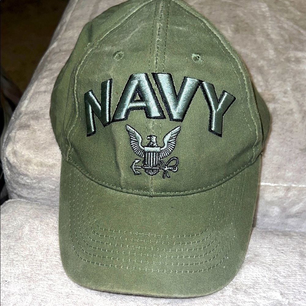 Green Navy Cap